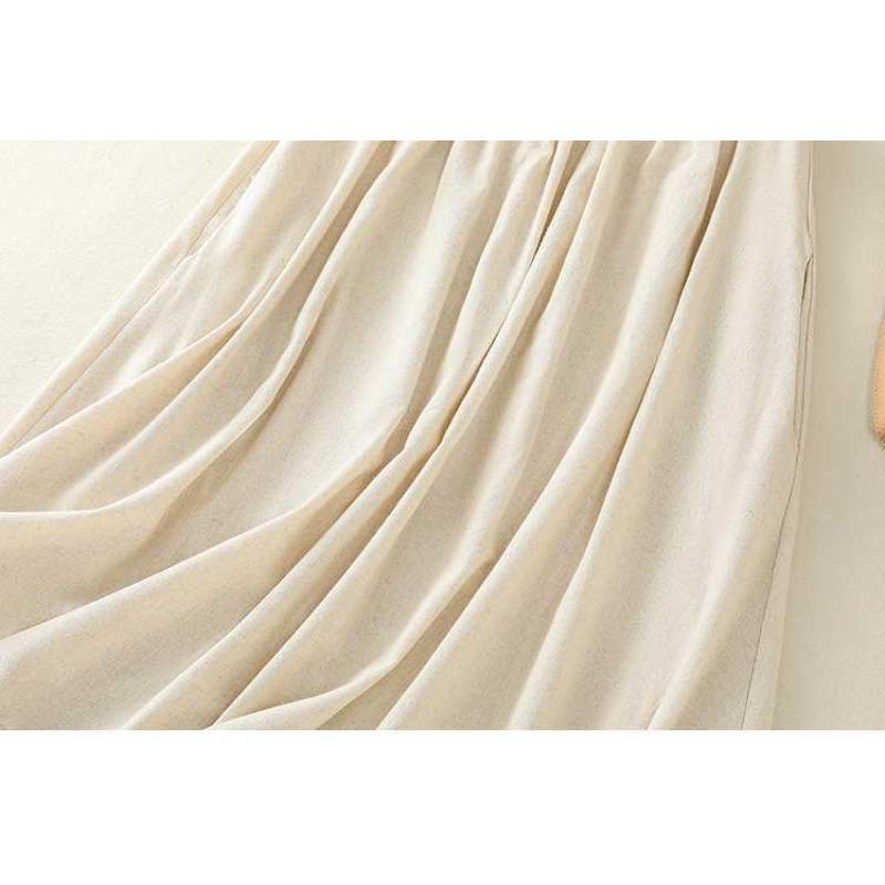 Summer Half-length Skirt for Women, A-line Skirt, Long Dress