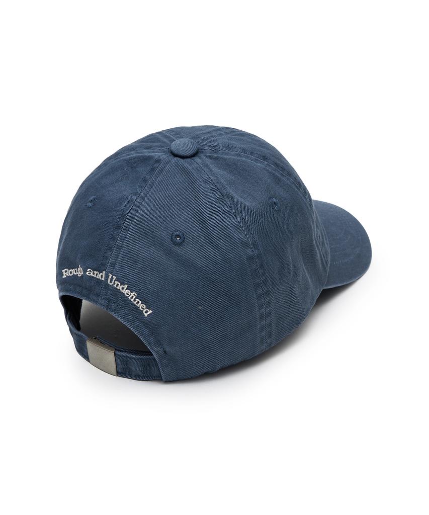 Mattengkim Matin Block Logo Baseballkappe in Rauchblau