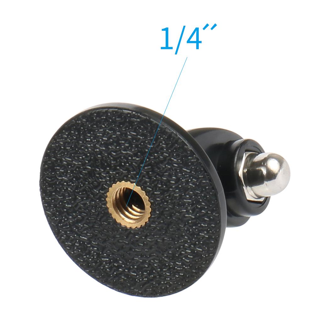 1/4" Screw Hole Tripod Adapter Converter M5 Thumb Screw for GoPro 13 12 Yi 4K DJI OSMO 360 Insta360 Action Camera Stand Holder
