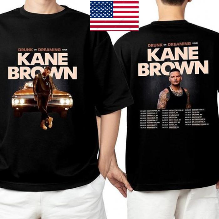 Kane Brown Tour 2023 , Drunk of Dreaming Tour Unisex TShirt Unisex T-Shirt XL