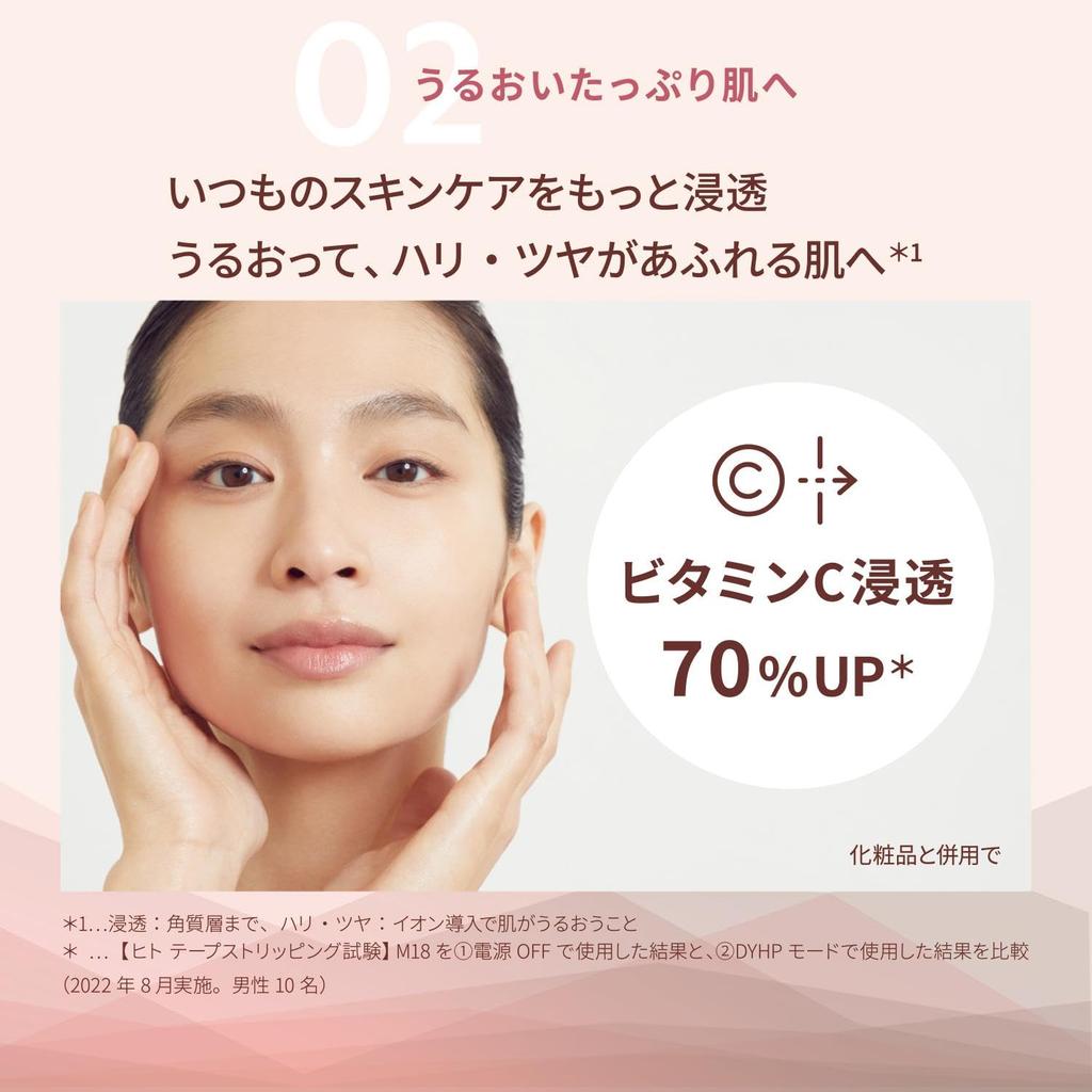 YA-MAN Facial Beauty Device Lift Up Photo Plus Shiny Neo Power Booster Pad Set (2 Types) RF EMS Pore Clean Hydrate YJFM18NAM Amazon.co.jp Exclusive