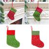 Stockings Christmas Small Gifts Bag Fireplace Decoration Holiday Festival Party