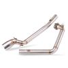 Slip-on Exhaust Header Tube For Suzuki GSXR150 GSXR125 GSXS150 GSXS125 2017-2024 Moto Escape 51MM Interface Front Link Pipe