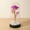 Rose Immortal Flower Glass Cover Valentine's Day Gift Doll Bouquet Mother's Day Birthday Creative Christmas Gifts