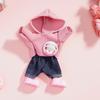 17cm Doll Clothes Set with Accessories including Top Bottoms Shoes And Medal Vestibular Toy Outfit Toy Accessories