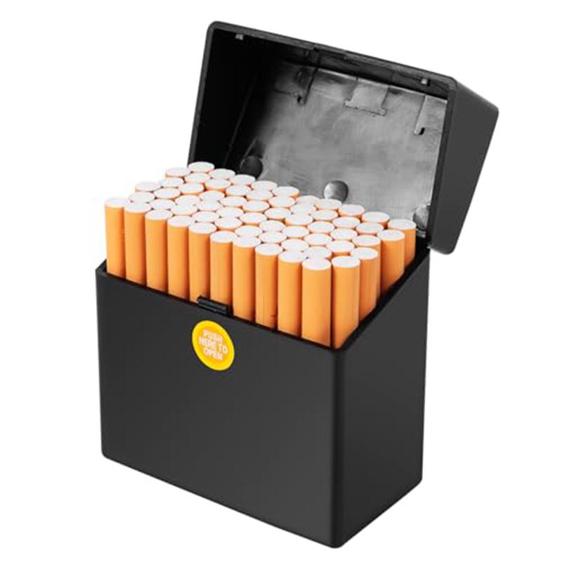 Cigarette Box 50 Thick Cigarettes Large Capacity Cigarette Box Bulk Cigarette Storage Container Cigarette Storage Container