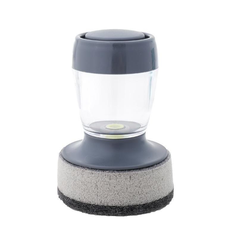 Home Livng Automatic Hydraulic Dishwashing Women Utensils Cleaner Press Type Sponge Brush Kitchen Brush Non-Stick Oil Decontamination Tools Jewelry