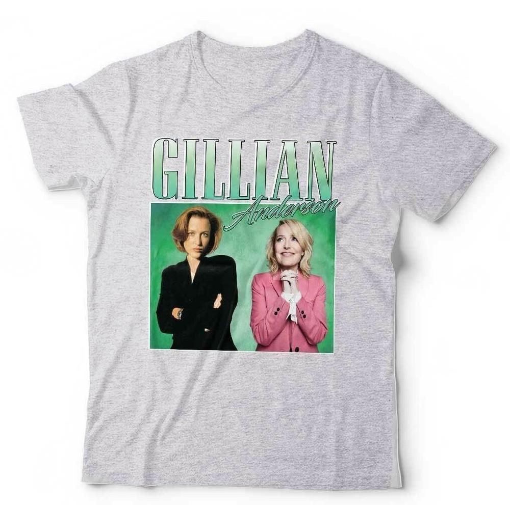 Gillian Anderson Tričko Ocenění Unisex Pocta Návrat do minulosti Akta X Koruna