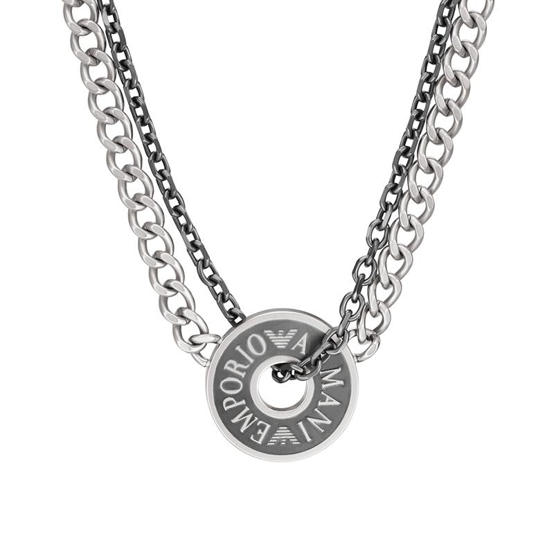 Emporio Armani Fashion Stainless Steel Necklace Men Necklaces EGS3093040