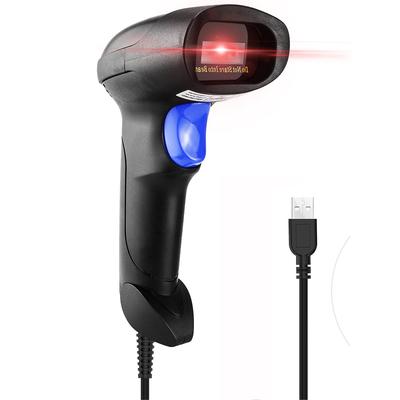 NetumScan Handheld USB QR Barcode Scanner, Wired Automatic 1D-2D Image Barcode Reader for Stores, Supermarkets, and Warehouses