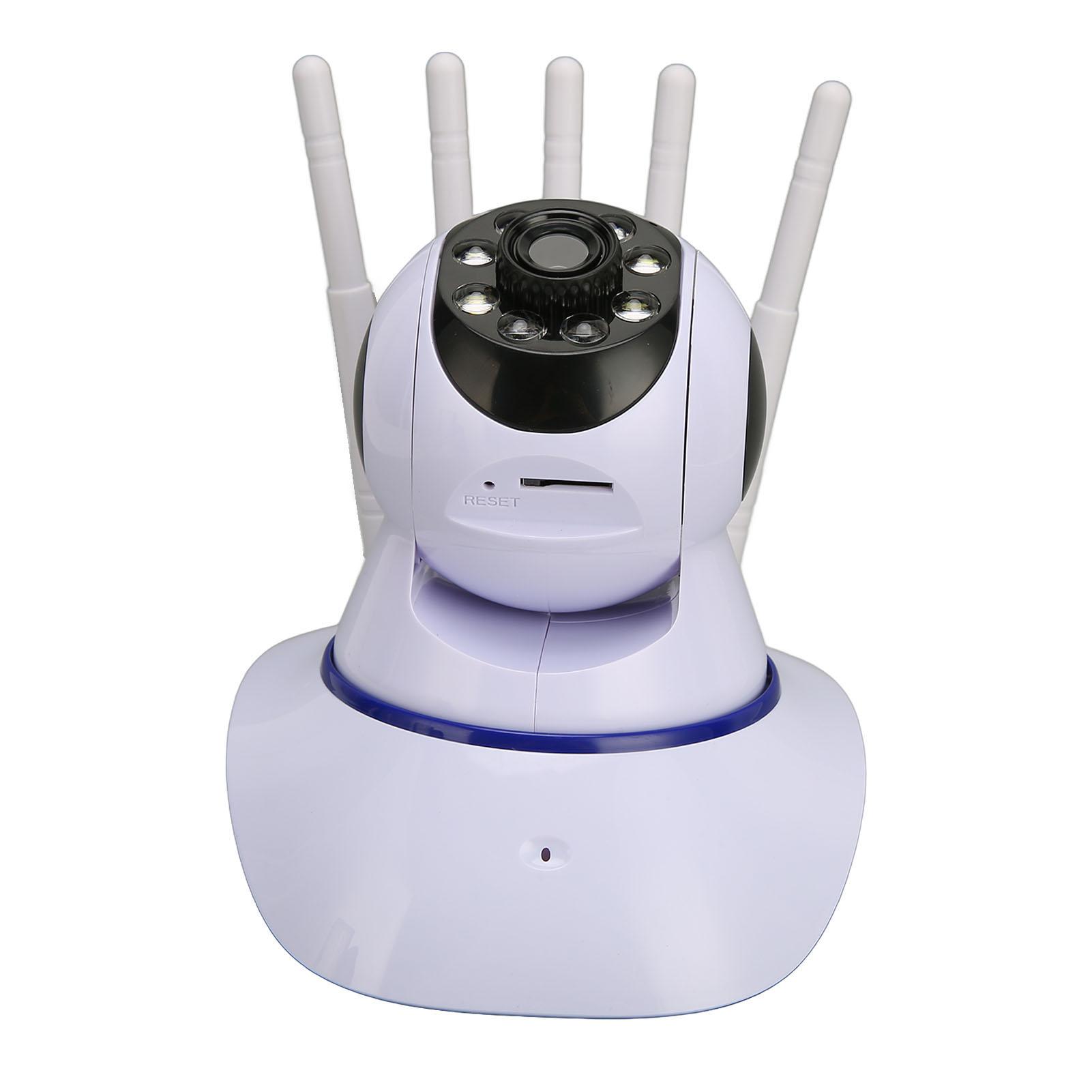 

Камера домашньої безпеки Бездротова WiFi HD 1080P 360 градусів Нічне бачення Двосторонній голосовий нагляд