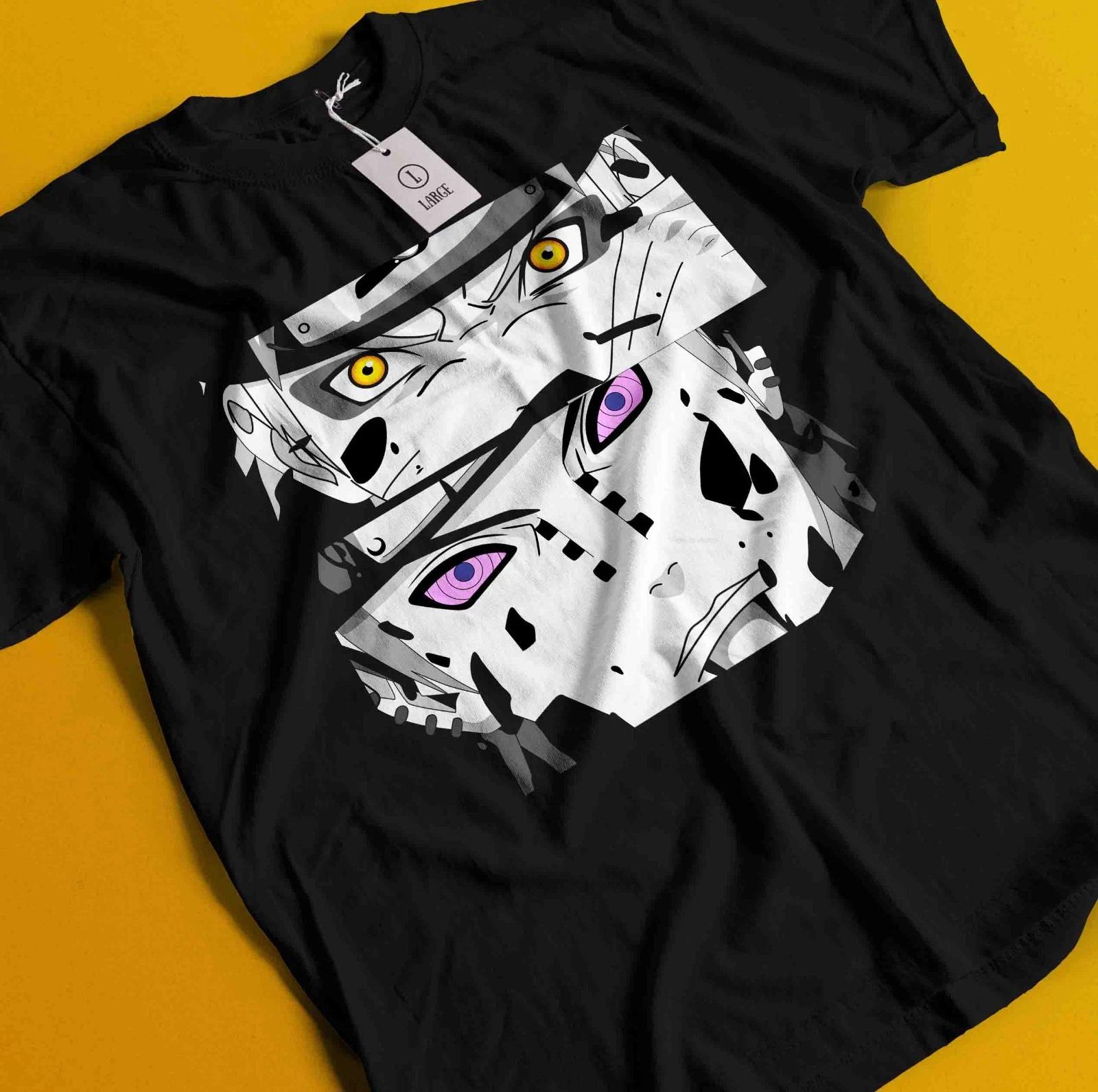 Футболка Наруто, футболка Итачи, футболка Пейна, футболка Мадары, Акацуки, Обито, аниме, унисекс. S