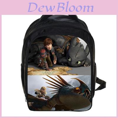 À Comment Entraîner Votre Dragon Enfants Garçons Sac à Dos Cartable Rucksack Sacs Épaule