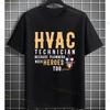 Funny Because Plumbers Need Heroes Too Hvac Technician Graphic Tshirt 100 Cotton Shortsleeve Humor Style Casual Tshirt