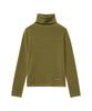 Malittepeulangsowajeobeo W Warm Touch Turtle Neck Long Sleeve Olive