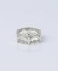 Address669 Structure Silver Ring #7W