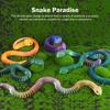3D Printed Articulated Snake Figure Toys Flexible Fidget Toy Realistic Slithering Design Model Ornaments Creative Funny Gift