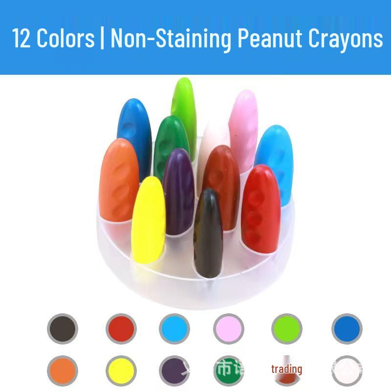 Набор из 48 цветов детских безопасных мелков и ручек для детского сада и начальной школы