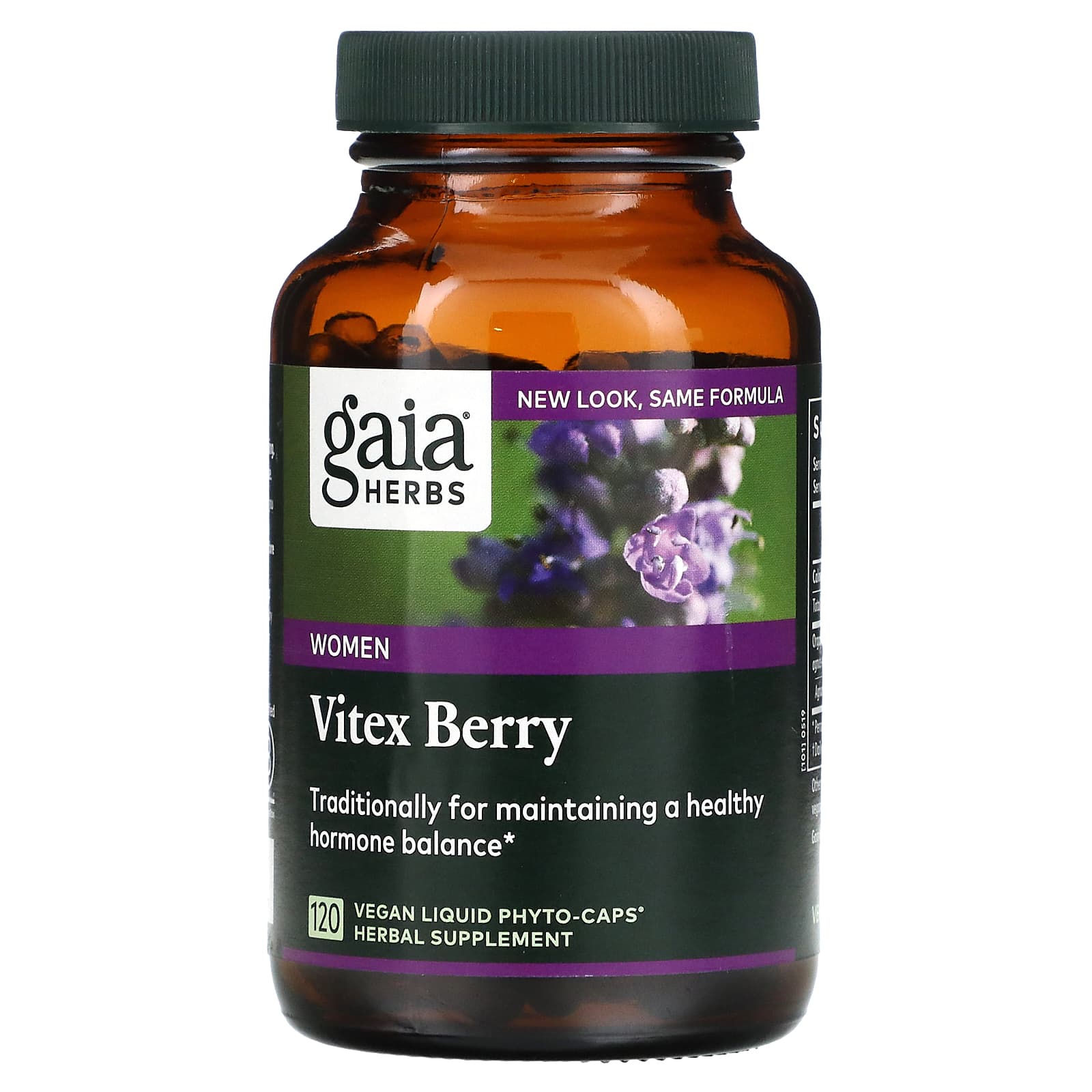 

Vitex Berry for Women, Veggie Liquid Phyto Capsules 120