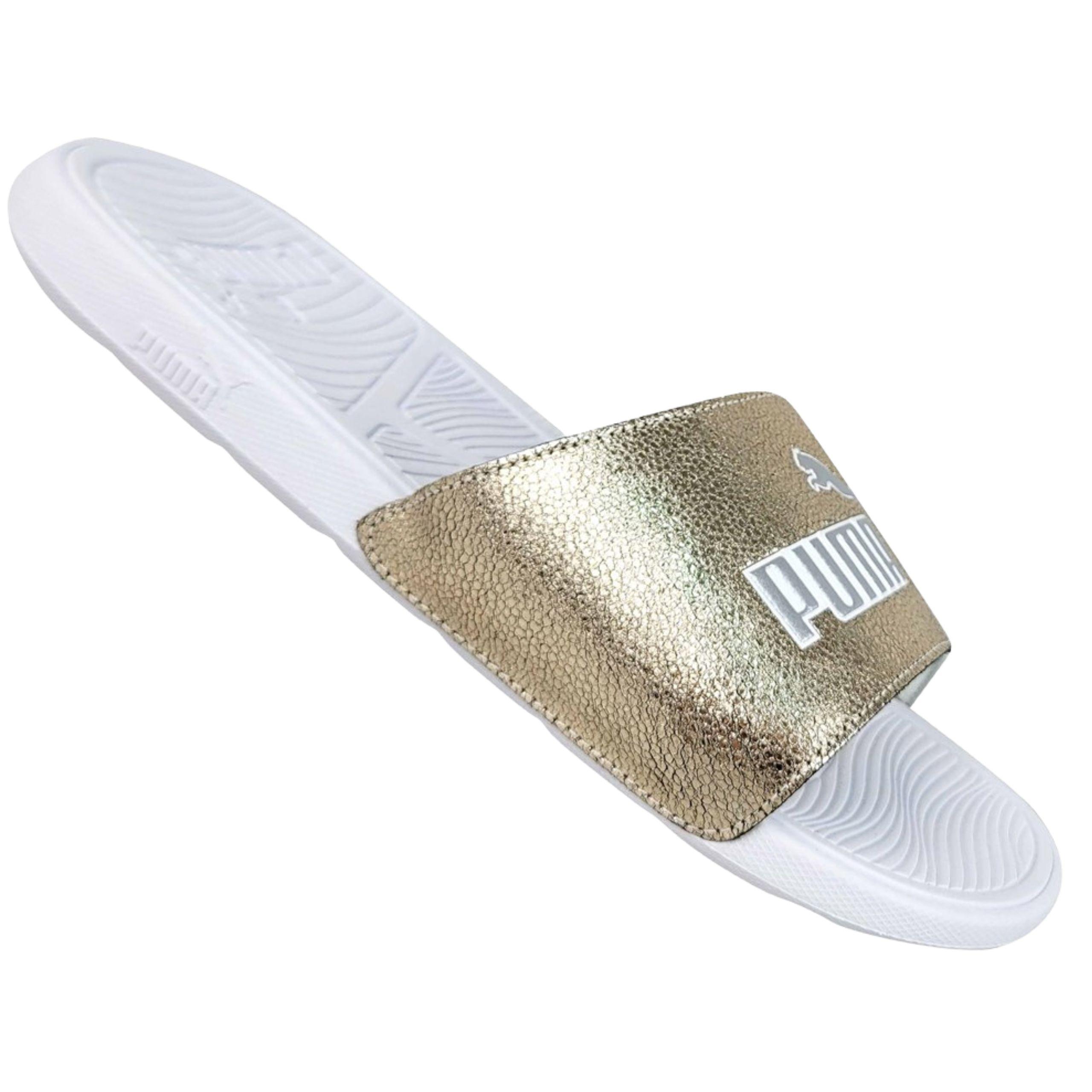 

Женские спортивные шлепанцы Puma Cool Cat 2.0 39539501 золотой размер 35 35