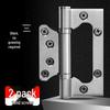 4-Inch Stainless Steel Silent Door Hinges Set for Bathroom and Bedroom