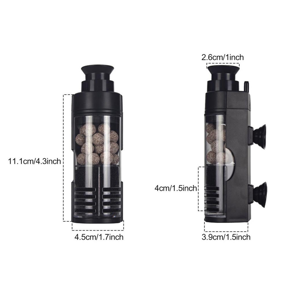 Многофункциональный Аквариумный Фильтр для Аквариума Аквариумный Фильтр Воздушный Насос Скиммер Биохимическая Губка Съемный Водный Фильтр для Аквариума