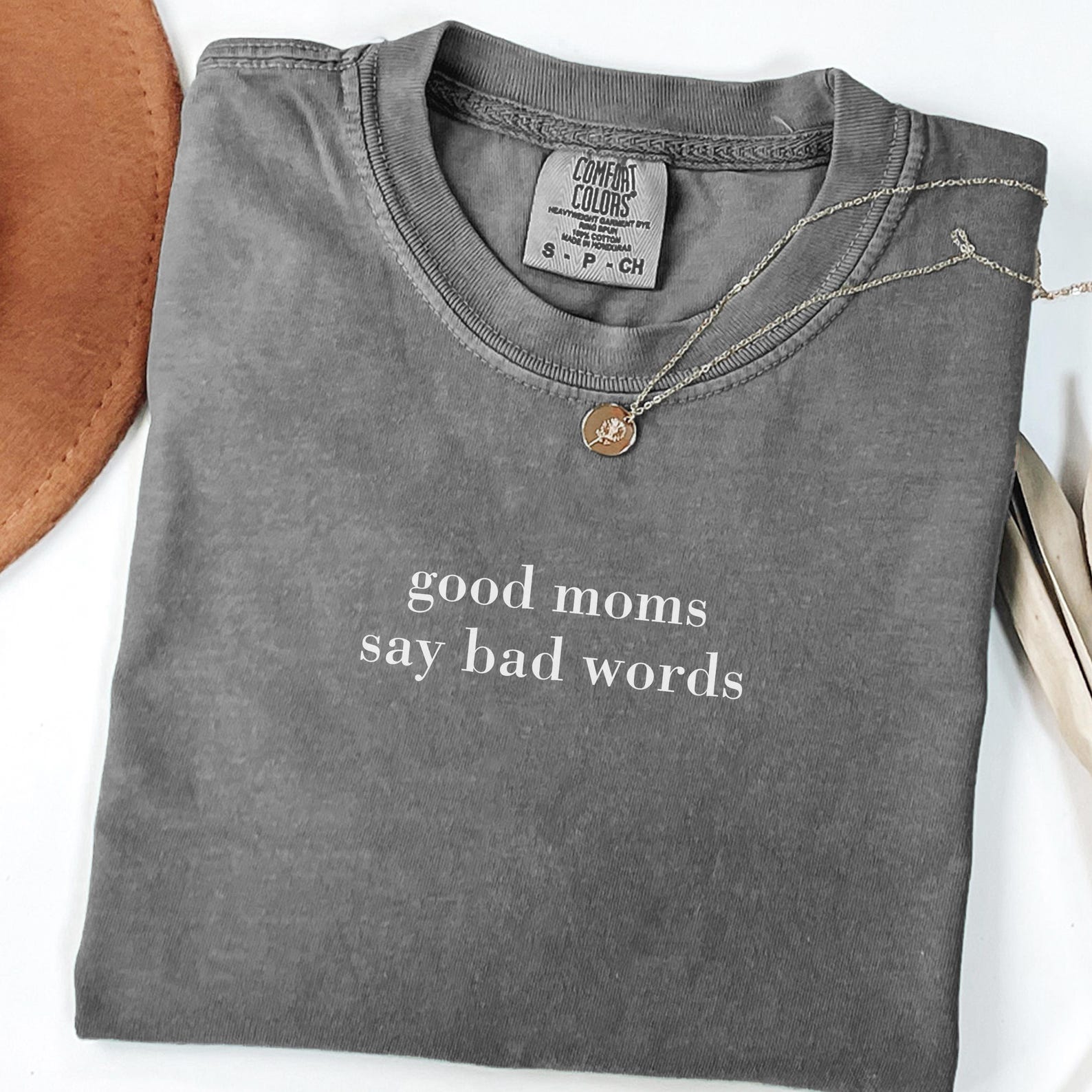 Good Moms Say Bad Words Shirt, Comfort Colors Funny Mom T-Shirt, Gift For Mom, Sarcastic Mom Tshirt, Cool Mom Shirt, Cute Mama Tee, Twin Mom 3XL