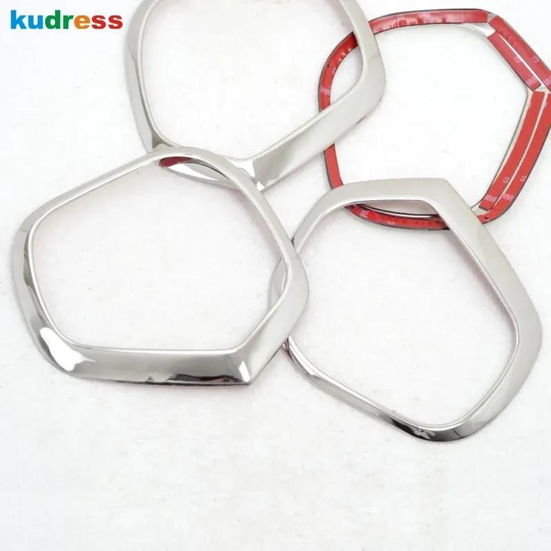 For Cadillac SRX 2010-2013 2014 2015 2016 Stainless Steel Car Inner Door Audio Speaker Frame Cover Trim Interior Accessories