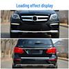 Chrome-Plated Decorative Strip for Mercedes-Benz GL500/GL550: Fog Light, Front Bumper, and Trunk Protector