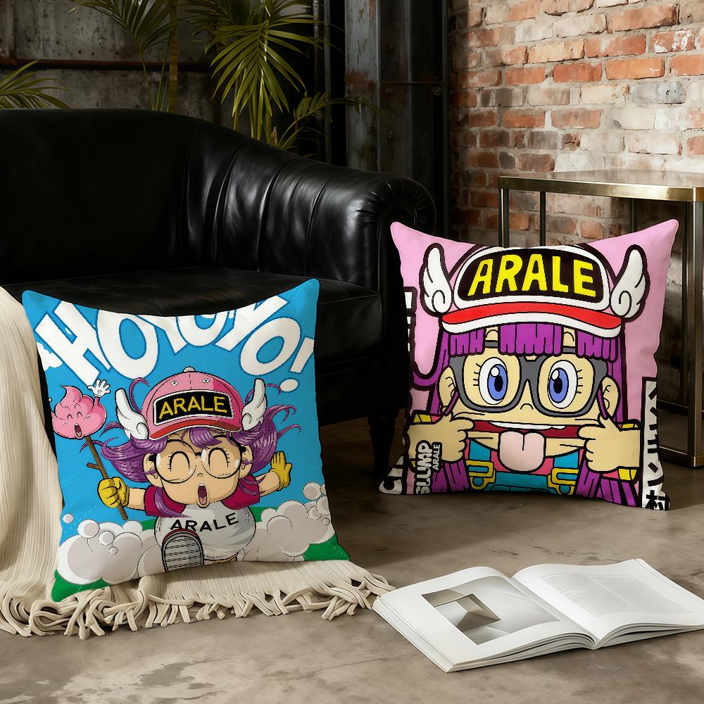 D-Dr S-Slump Manga Cushion Cover Home Office Convenient Nordic Simplicity Hit With Zipper Cushion Cover
