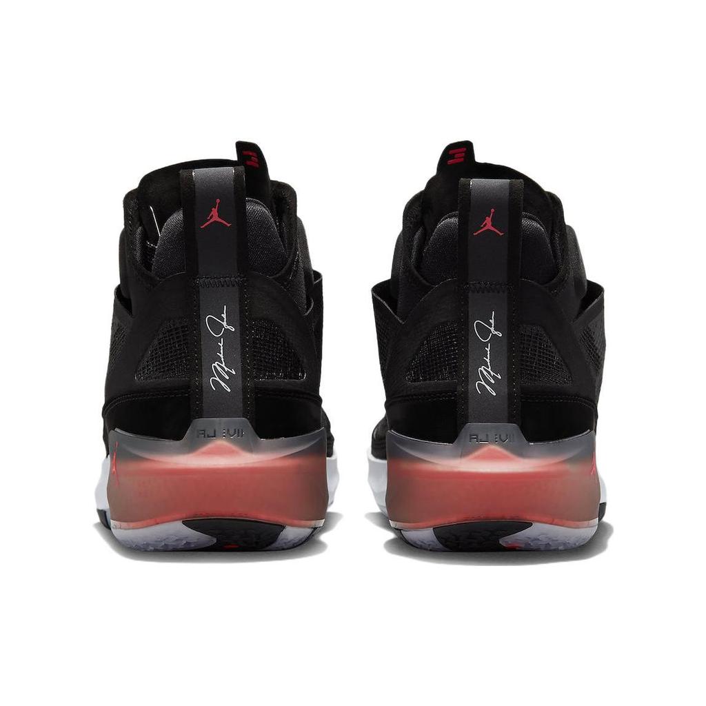 Air Jordan 37 Black Hot Punch Men Sneakers White Multi-Color DD6958-091