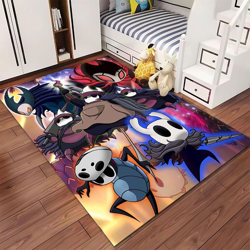 Hollow Knight Themed Carpet Suitable As a Non-slip Mat for the Living Room or Bedroom Sofa