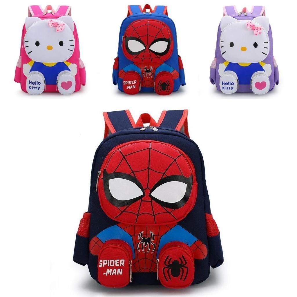 Adorable Cartoon Kindergarten Backpack For Boys And Girls Ages 3-6 With Large Capacity