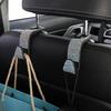2Pcs Car Seat Back Hook Bling Diamond Hanger Backseat Auto Back Universal Headrest  Storage Holder Car Interior Accessories