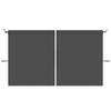 Compact, wear-resistant divided sun shade 1, made of highly resistant materials 1, easy to use and practical with rear window 80 x 54 as a divider cur