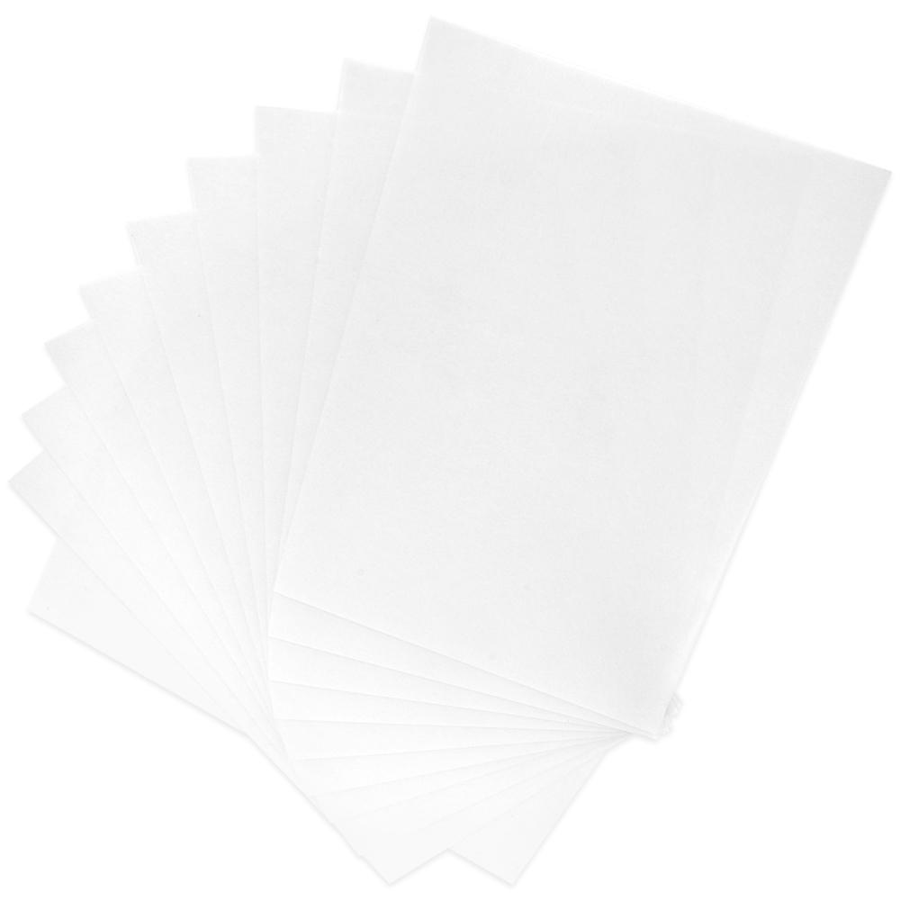 20Pcs Shrink Film Semitransparent Heat Shrinkable HandPainted  Sheet 0.2mm 20145#