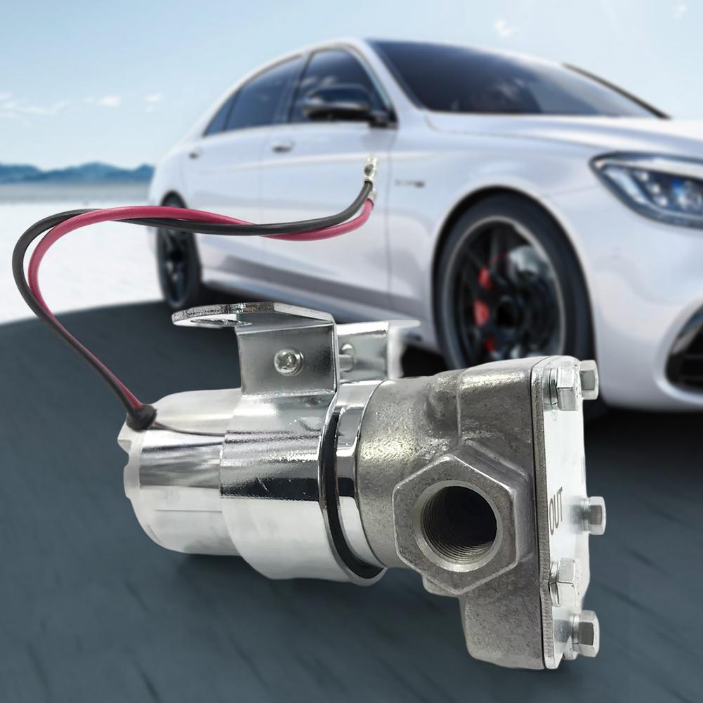 

110 GPH Electric Fuel Pump 3/8Inch NPT Inlet/Outlet Universal Electric Fuel Pump Electronic Fuel Pump Chrome Finish China Mainland