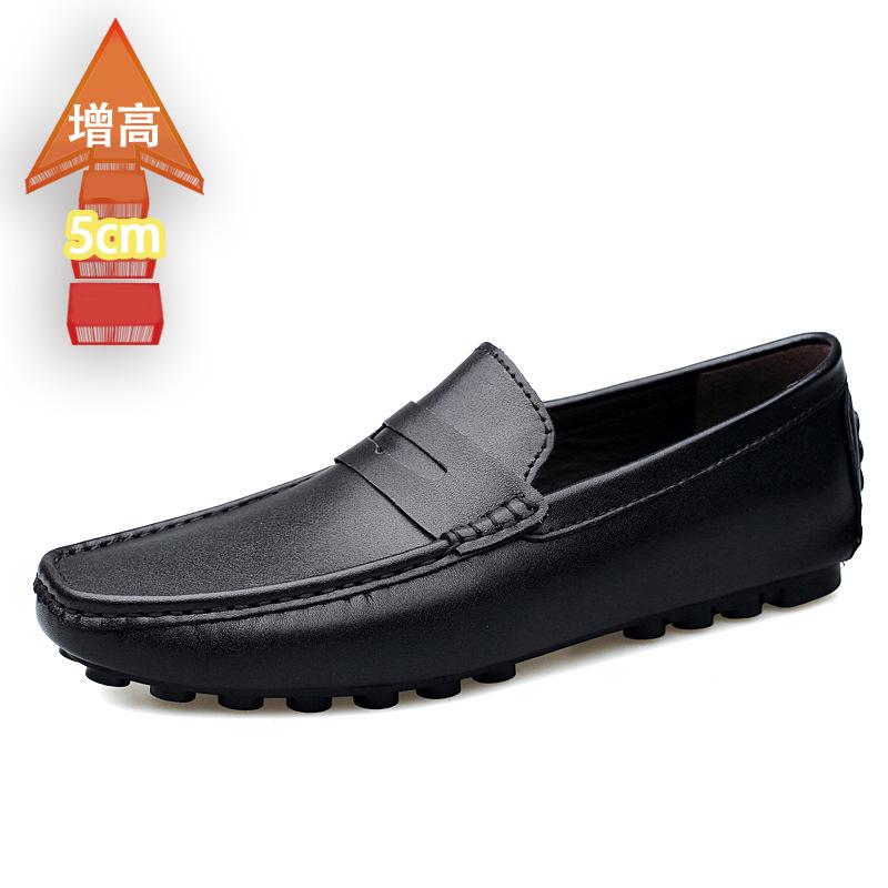 

Туфли дуду мужские туфли на одну ногу ленивые весенне-осенние мягкие с невидимой внутренней платформой лоферы кожаные туфли мужские 47
