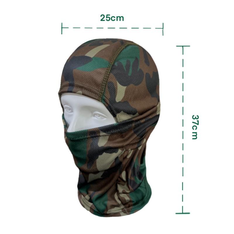 Summer Cycling Sun Mask Tactical Camouflage Windproof Dustproof Ski Mask Full Face Hood Balaclava