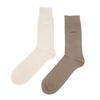 Mens Patterned Mini Socks (Pack of 2)