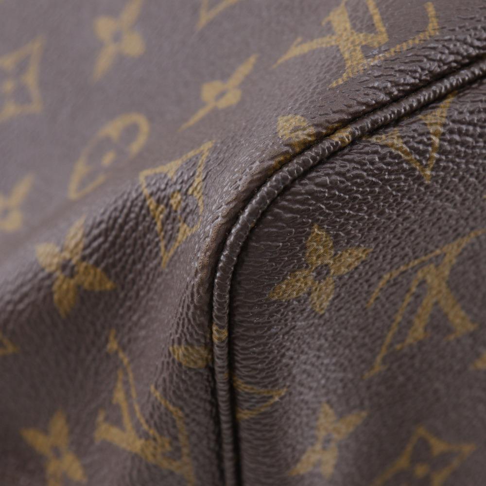 LOUIS VUITTON Neverfull MM Tote Bag M40156 Brown Monogram canvas Women Used