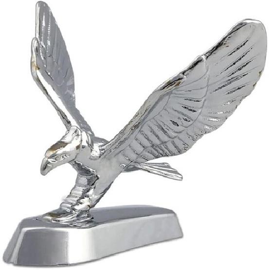 Летящий орел Накладка на капот Эмблема 3D наклейка Птицы для автомобиля | Хром | Самоклеящаяся | Задняя | Сингапур