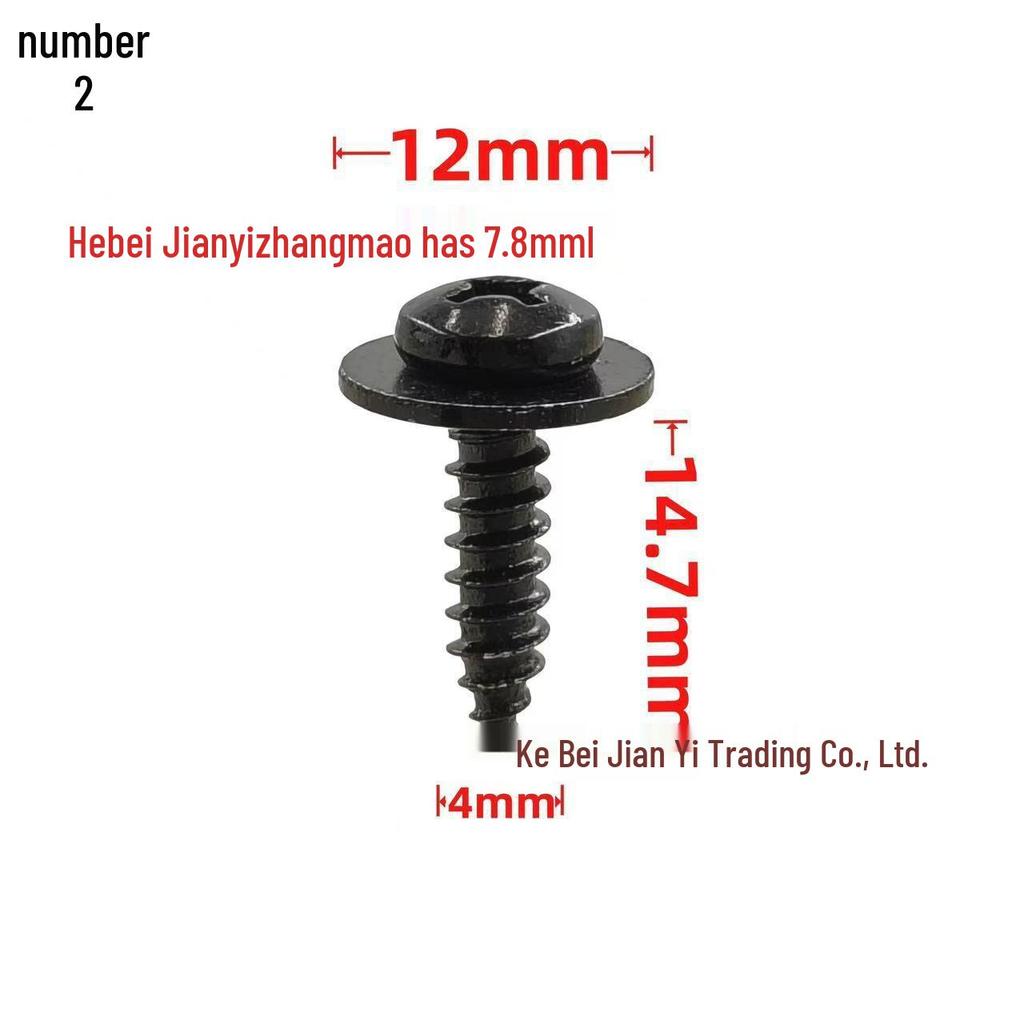 Car Body & Trunk Screw Set with Washers - M4, M5, M6