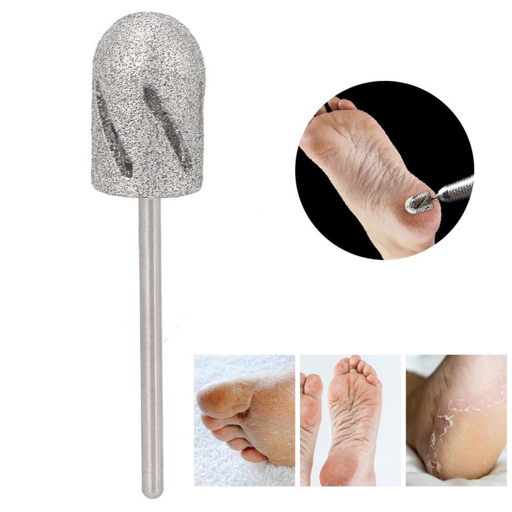 Medium Fine Sand Pedicure Drill Bit Polishing Head Foot Polishing Bits Pedicure Machines