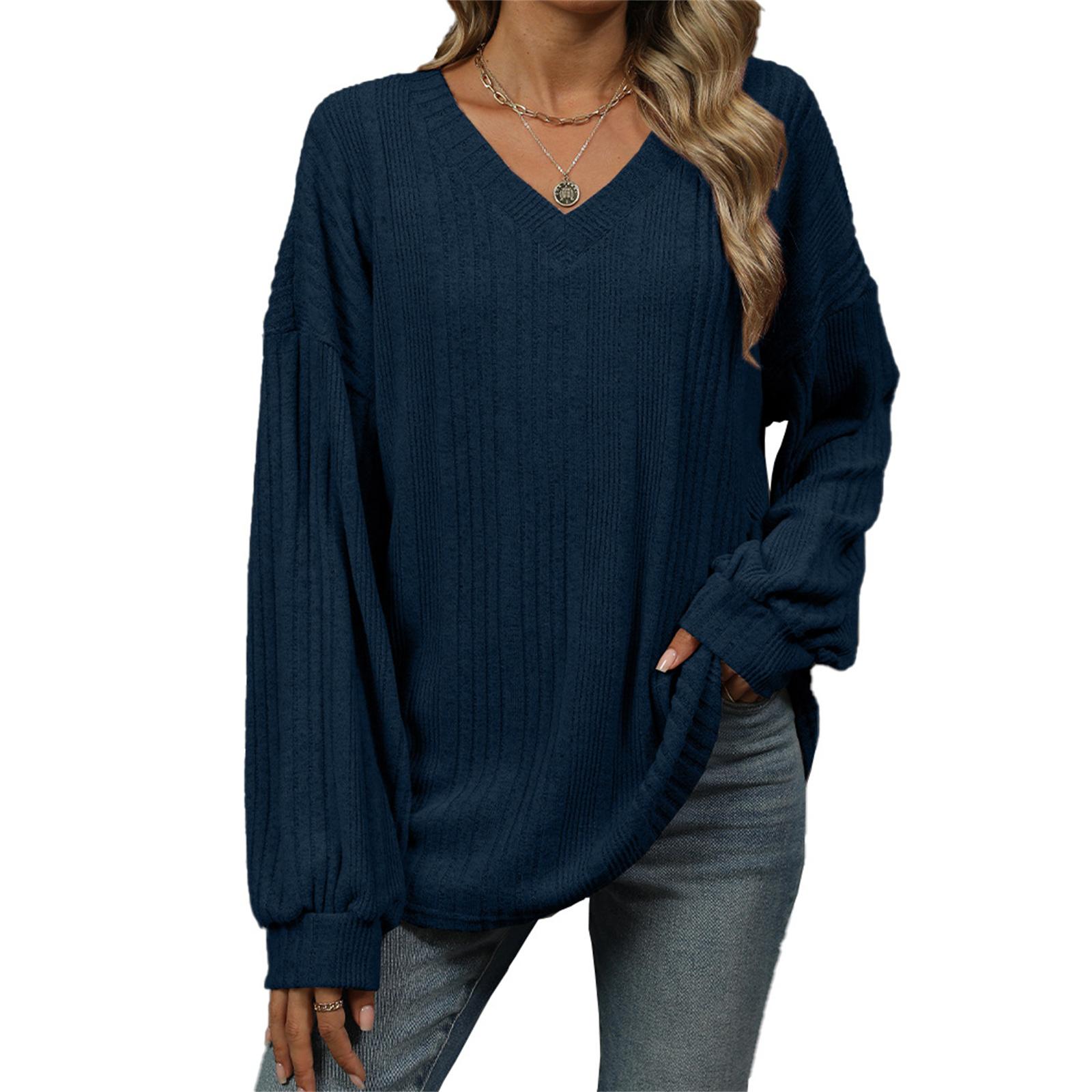 

Women s Fashionable Long Sleeve Elegant Commuting And Casual Top S