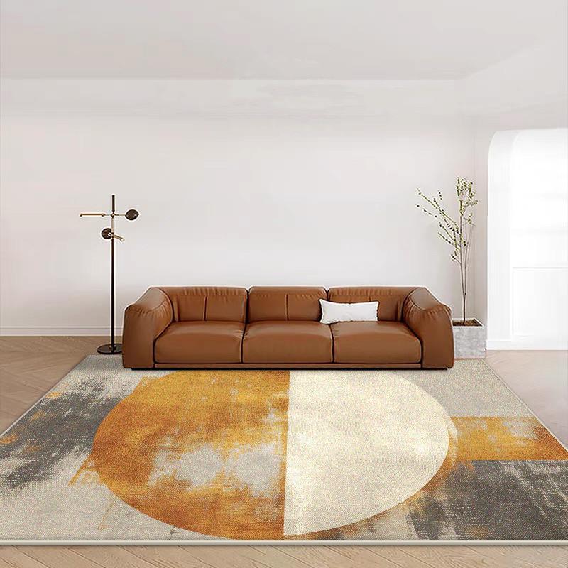 

Геометрический ковер для гостиной Минимализм Декор Спальня Прикроватный Пушистый Плюшевый Коврик Гостиная Нескользящий Моющийся Напольный Коврик Мягкий 60*90cm