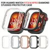 PC Semi-Cover Hollow Diamond Protective Case for Huawei Fit3/4/4 Pro, Multi-Color, Easy To Clean, Durable Wristband Cover
