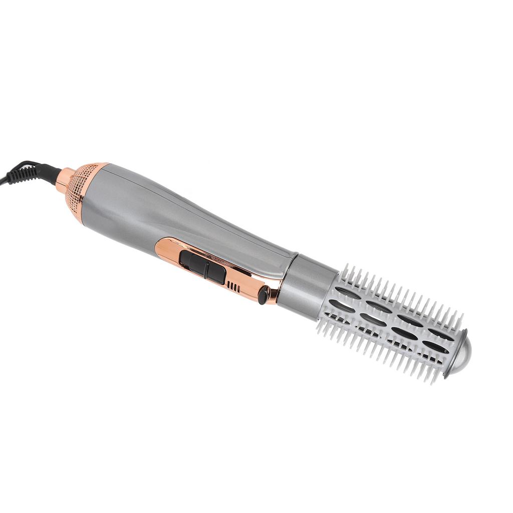 800W 2 In 1 Hair Dryer Brush Negative Ion Blow Dryer Brush with Interchangeable Styling Comb UK Plug 220‑240V