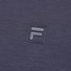 Fila White Fashionable Personality Simple Casual Versatile Loose Fleece Pullover Sweatshirt Men Sweatshirt Purple F11M543215FDP