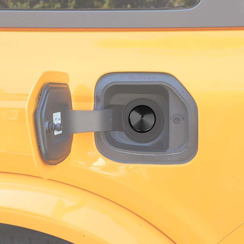 Inner Fuel Tank Port  Dust Cover Decoration Fit For Ford Bronco 2021 Up For Chevy Silverado 2019 Up For F150 2021 Up Car Exterior Accessories